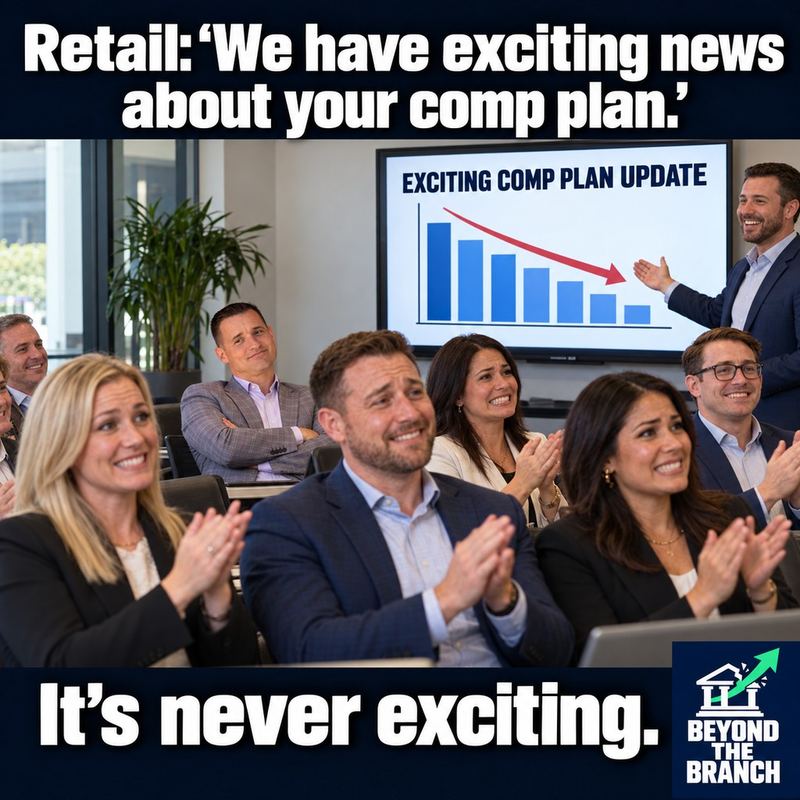 Retail: we have exciting news about your comp plan. It's never exciting.